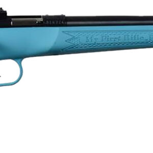 Crickett KSA302 My First Rifle  22 S/L/LR Single Shot 16.10" Blued Barrel & Receiver, Blue Synthetic Fixed Stock